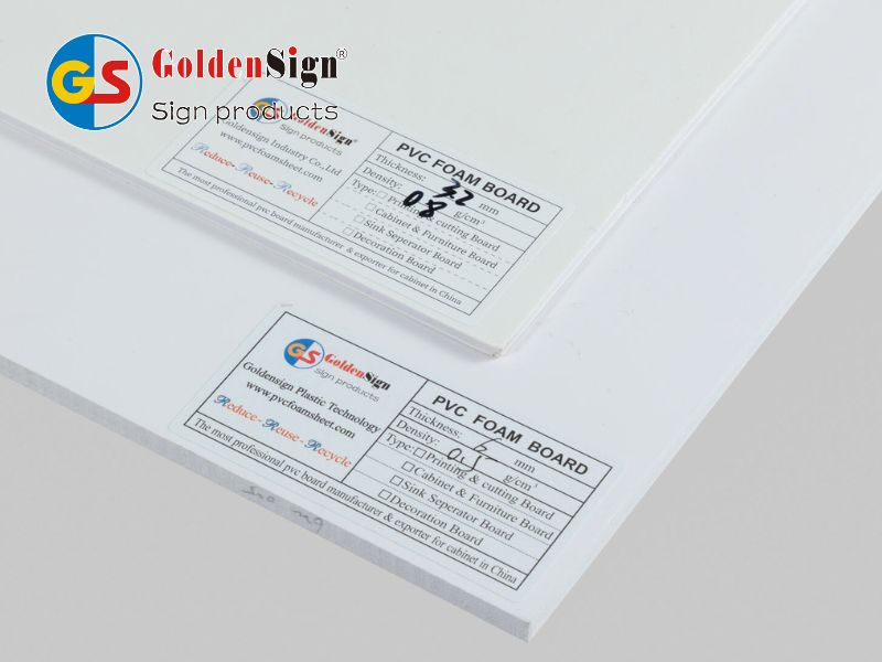 Aplicações e tipos de placa de espuma de PVC: placa de espuma sem PVC, placa Celuka de PVC e placa coextrudada de PVC