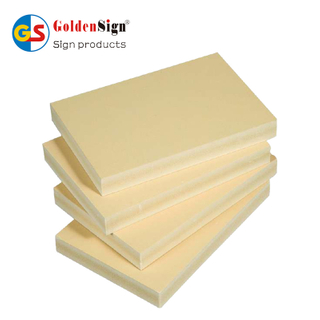 Fabricante e fornecedor de placa de espuma WPC Celuka | Goldensign China Fabricante