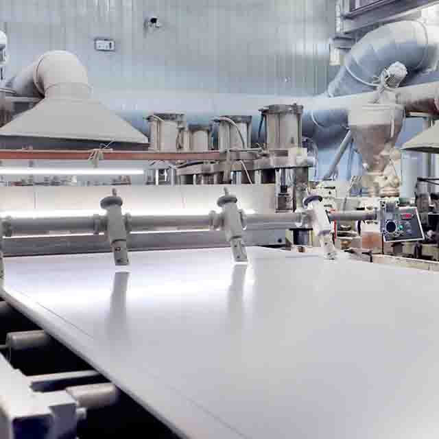 Linha de produção de placa de espuma de PVC