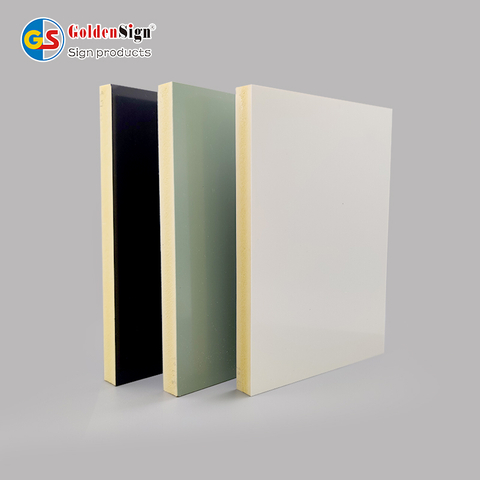 Placa de espuma coextrudada de PVC para armários, construção e portas de cozinha – Material de construção durável