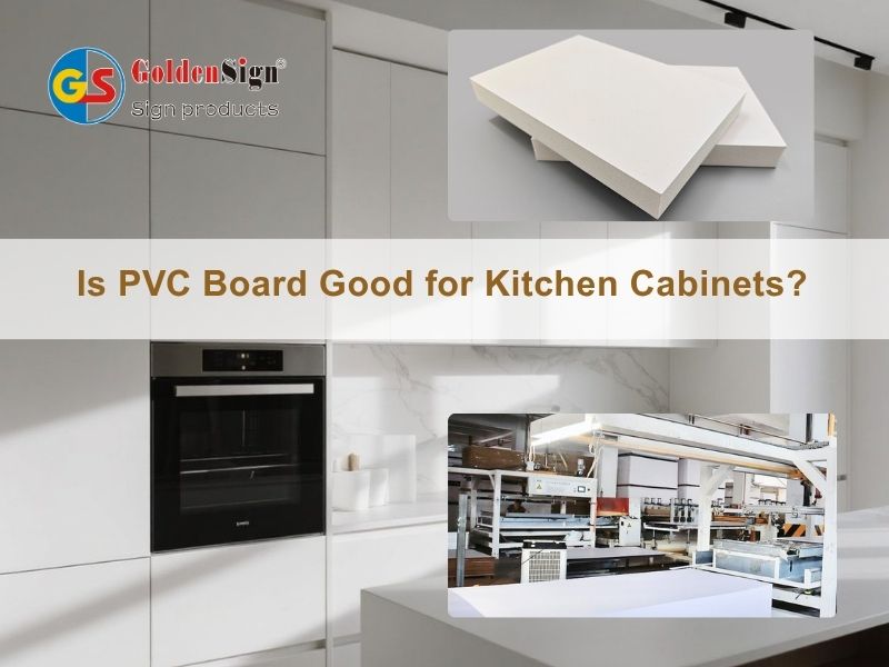 A placa de PVC é boa para armários de cozinha?