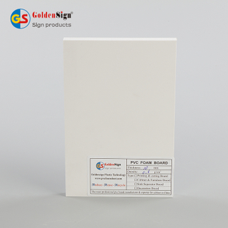 Placa de espuma de PVC para móveis para gabinete PVC Celuka Board