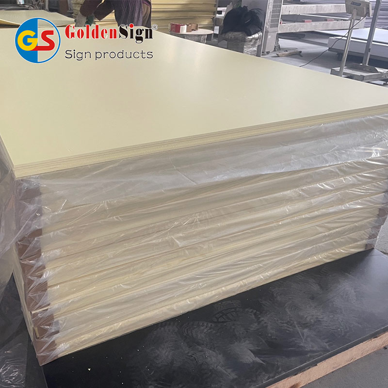 Fabricante e fornecedor de placa de espuma WPC Celuka | Goldensign China Fabricante
