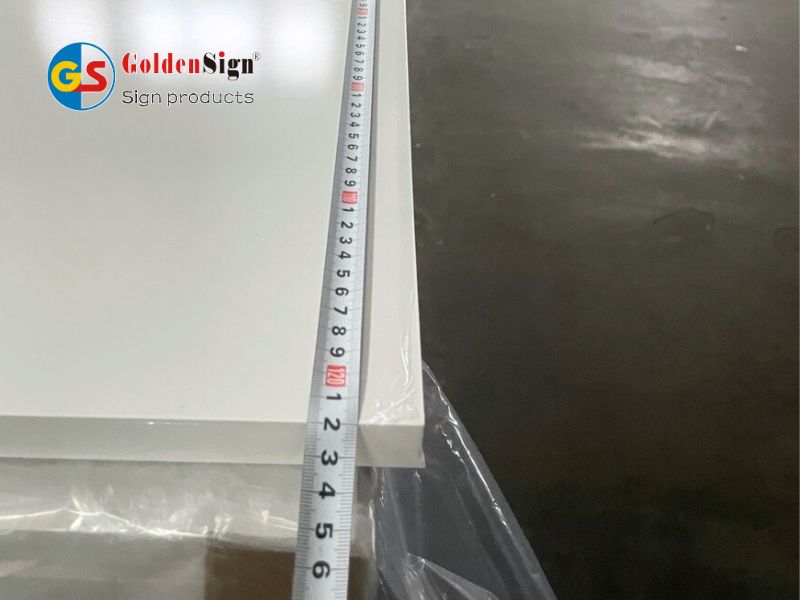 Como o Goldensign garante que a qualidade consistente da placa de espuma de PVC: práticas de controle de qualidade