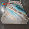 Painel de laminado de teto de 8 mm GoldenSign 8 mm folha de mármore PVC de revestimento UV