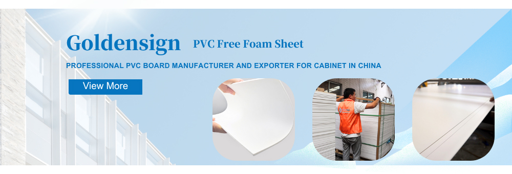 Folha de espuma livre de PVC Goldensign