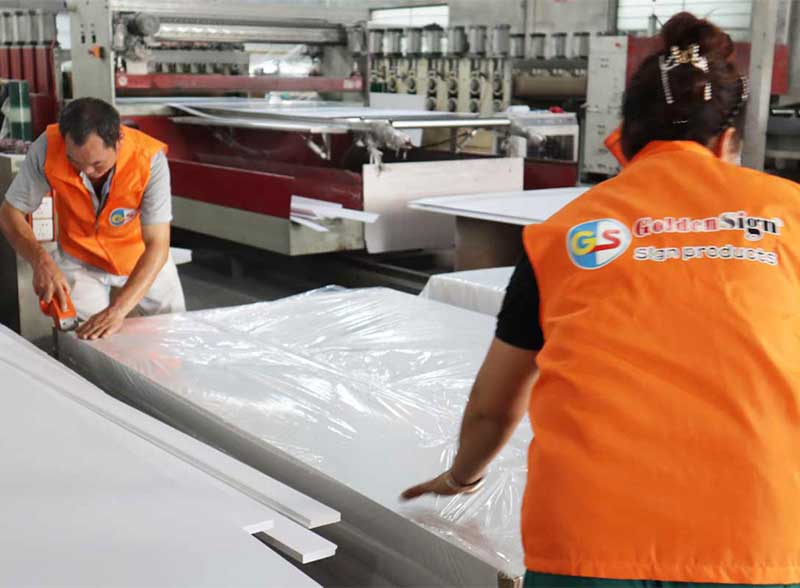 Fábrica real, qualidade real - GoldenSign no teste de qualidade de ação