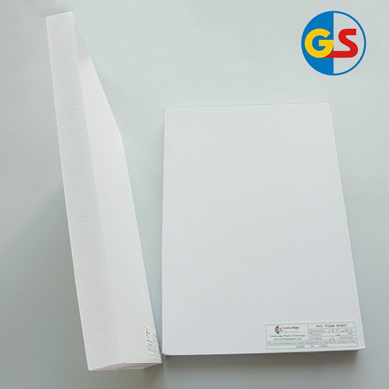 Folha coextrudada de PVC de vendas quentes placa de PVC livre para móveis e armários