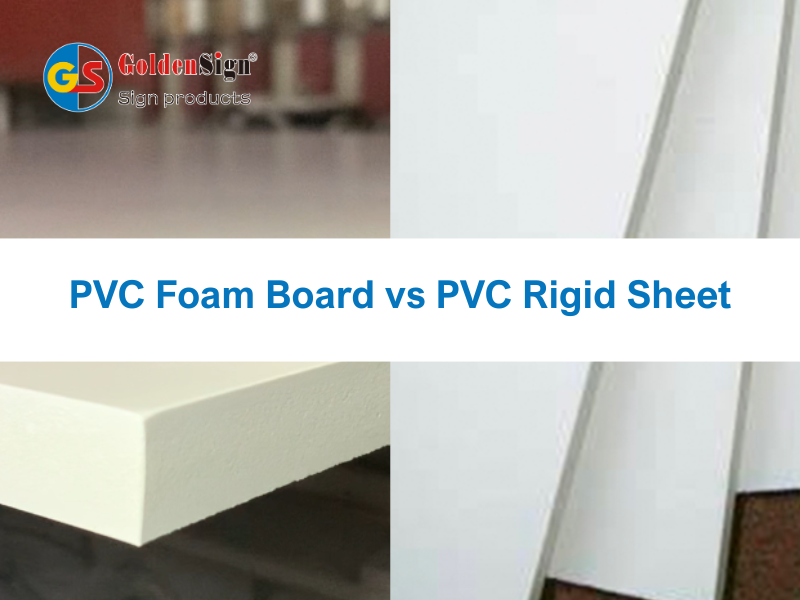 Placa de espuma de PVC versus folha rígida de PVC: qual é a diferença e qual você deve escolher?