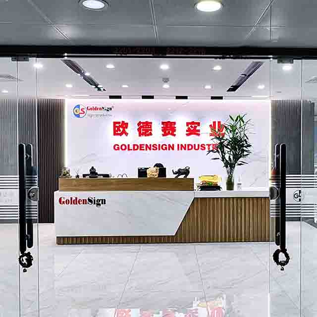 Goldensign Company Gate