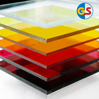 Folha de acrílico / plexiglass de acrílico / plexiglass colorido