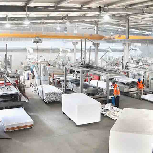 Fábrica de placa de espuma PVC Goldensign