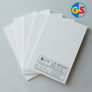 Placa de espuma de PVC branco Goldensign para extrusão de Forex de painel coextrudado de PVC com impressão UV